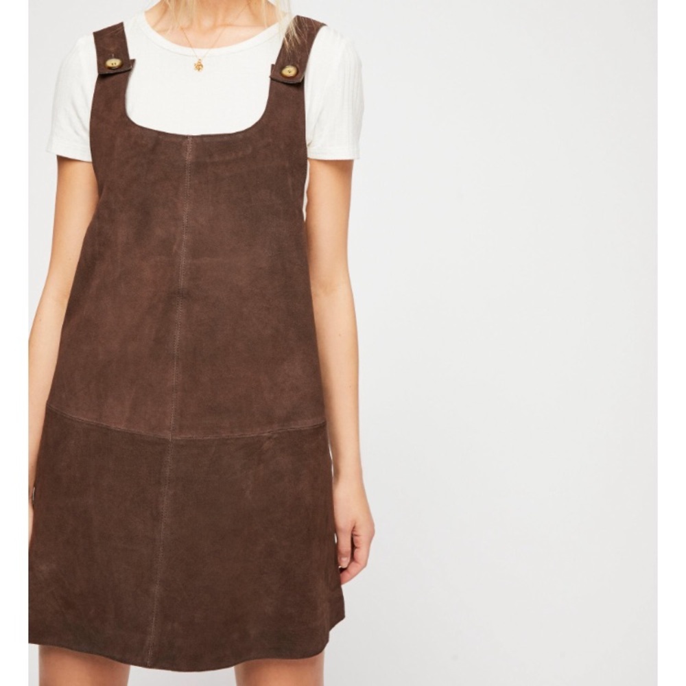 NWOT🍂Free People Suede Dress🍂